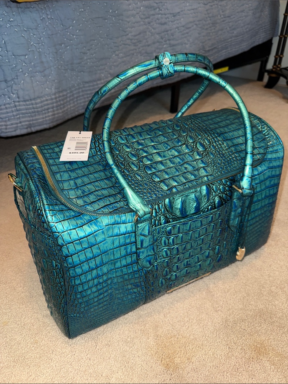 Brahmin Peacock Melbourne Talulla Weekender